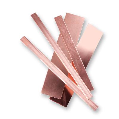 China Power Plant T2 Conductive Copper Bar High Quality Easy Cut CNC Machining Copper Bar for sale