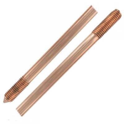 China Grounding rod factory price copper copper grounding light bar for sale