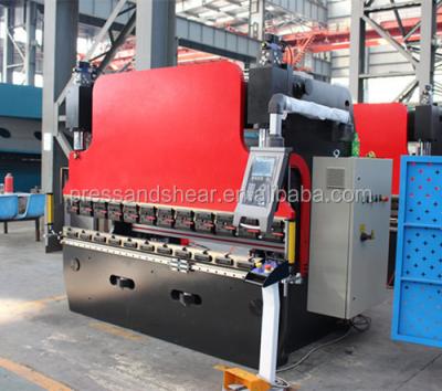 China Hotels CNC Hydraulic Press Brake 125T / 3200 Delem DA52S Controller for sale