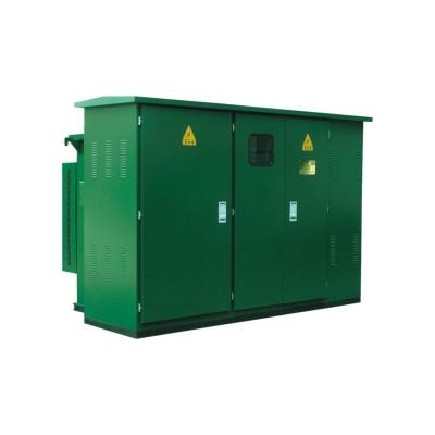 China Stainless steel/Iron/optional Compact structure and small size 630kva compact substation 33kv substation 1000kva for sale