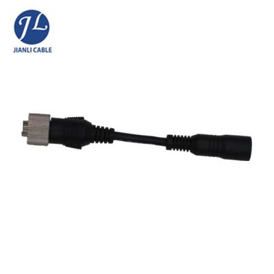 China Auto Camera System Car Male Connectors Adapters 4 Pin Aviation To S-Video Connection 4 Camera Rearview Audio Cable for sale