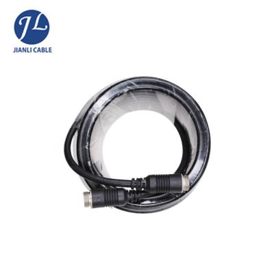 China New 4 Pin Car Rear View System Camera Truck 5 Core Connector Cable for sale