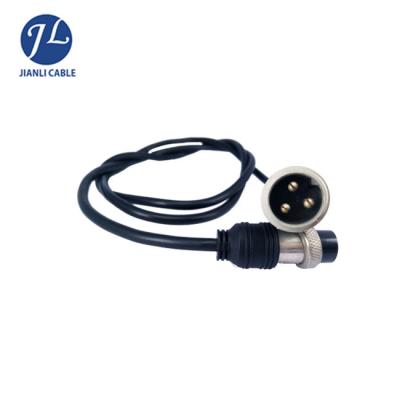 China Worldwide Speaker 6M 3 Pin Wire Connector For Rear View Camera Trailers System for sale