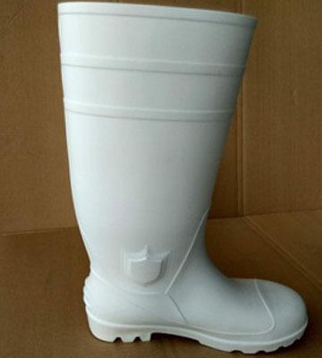 Cina HIGH CUT work rain boots waterproof shoes, high cut, steel toe, PVC injection outsole, PVC upper, S1, S2, S3, S1P, SB, SBP in vendita