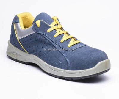 China Steel Toe Suede Leather Safety Shoes With CE Certificate for sale