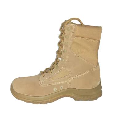 China Cushioning Men Abandon Breathable Army Safety Hiking Military Army Combat Strong Boots With String for sale