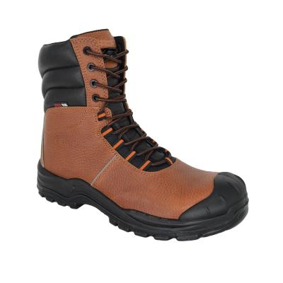 China Shock absorbing steel toe safety shoes zapatos de seguridad boots men 2021 new to work to protect safety shoes boots à venda