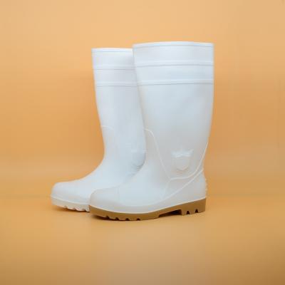 China Lightweight China Food Material PVC Factory Cheap Workshop Unisex Workers Waterproof Safety Rubber Boots Te koop