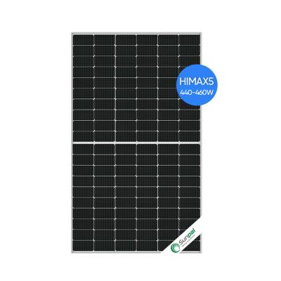 China Commercia Sunpal Monocrystalline Roof Panels 445W 450W 455W 460W Paneles Solares For Home Solar Farming for sale