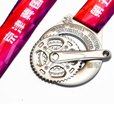 China Custom Military Sport Medal from Europe Medal Maker with Ribbon for sale