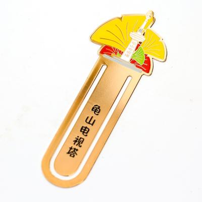 China Europe China Technical Photo Etched Manufacturer Customized Custom Magnetic Metal Bookmark for sale