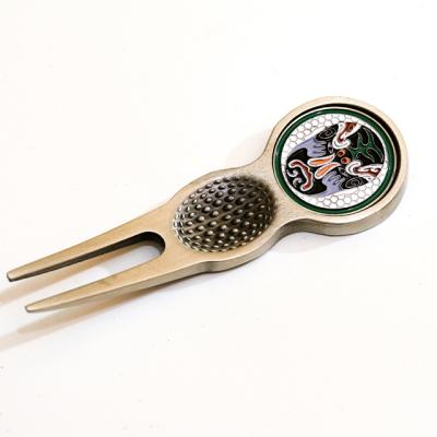 China Promotional gifts hot selling factory prices golf divot tool golf divot repair tool for sale