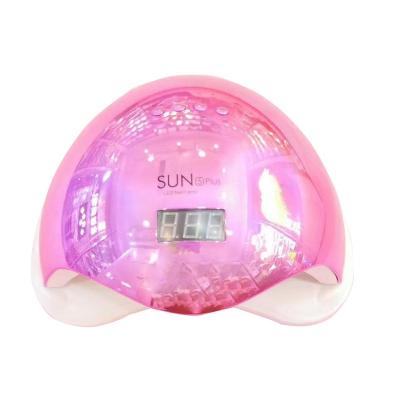 China 5 Plus Nail Dryer Nail Art Beauty SUN For Nail LED UV Lamp 48W 24 LED Curing Timer UV Lamp for sale