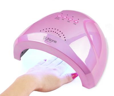 China High Quality Easy Operation 24/48W SunOne Professional Led Nail Dryer UV Lamp With Auto-induction Timer Setting For UV Gel Manicure for sale