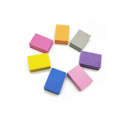 China Nail Folder Mini Sponge Nail Buffer Polishing Sanding Block for sale