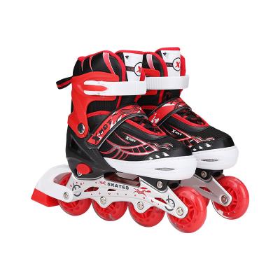 China Fashionable\comfortable\durable skillful workmanship numerous in line variety newest design skates four wheel flash shoes for sale