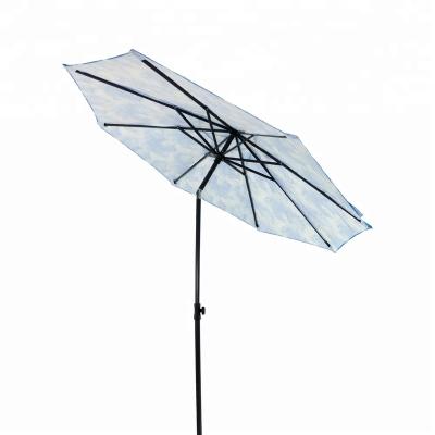 China Outdoor Furniture 7ft Beach Umbrella / Garden Umbrella with Tilt and Telescoping Pole, Outdoor Parasol Patio for sale