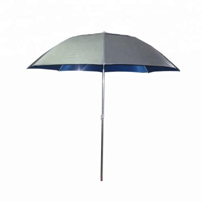 China Outdoor Furniture 6 Feet 210D Oxford With Silver Steel Tilt Fishing Outdoor Beach Umbrella Sunshade for sale