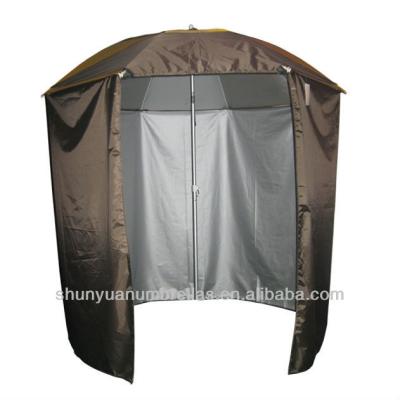 China Outdoor Windproof Furniture SY2102 Fishing Umbrella With Shelter for sale