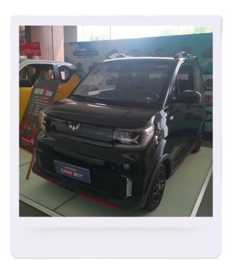 China High quality used WULING CAR 4 wheels electric cars adults vehicle 4 seats wholesale mini ev 2920*1493*1621 for sale