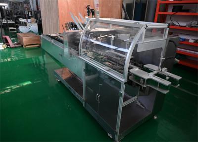 China Automatische doos vouwmachine handmatig inbrengen flessen Farmaceutische verpakkingsmachine met PLC Te koop