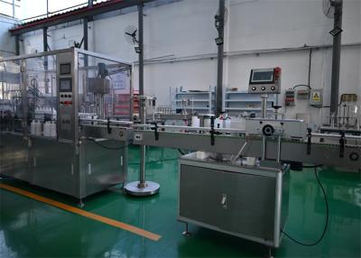 China 250-1000ml Disinfectant Automatic Filling Production Line, Antiseptic Filling Line For Pharmaceutical for sale