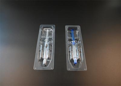 China Blister Packaging Pharmacy PVC Recyclable Blister Packaging 1ml 2ml 3ml 5ml Syringe for sale