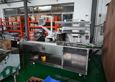 China Pharmaceutical Horizontal Cartoning Machine For Blister Tablet Packing with PLC Control for sale