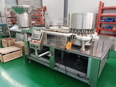 China Stainless Steel Automatic Filling Capping Machine For Pharma Liquid / Powder for sale