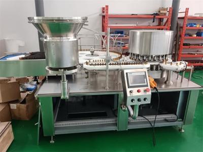 China Hybrid Vial Filling Machine for Biotech Liquids 2-50ml with Dual Lane Operation and FDA Validated for sale