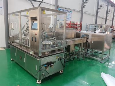 China Advanced Gel Filling Capping And Labeling Machine with 5 Kw and ±0.5-2% Filling Precision for sale