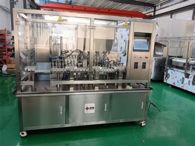 China GMP Standard Cartridge Filling And Capping Machine for Medical Gel tubes with 80-120 Pcs Filling Capacity for sale