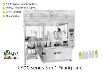 China Máquina Automática de Enchimento de Gotas Oculares de Alta Velocidade, Estéril e Compatível com as BPF Solução de 5 ml a 20 ml à venda