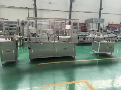 China 30-500ml Automatic Disinfectant Filling Capping Labeling Machine High Speed Sterile Packaging Solution for Pharma Sanitizer Industries for sale