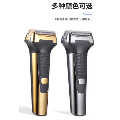 China Wholesale Price Twin Blade TrimmerX TM-T42 3 in 1 Carbon Steel Multifunctional Electric Shaver Rechargeable for sale