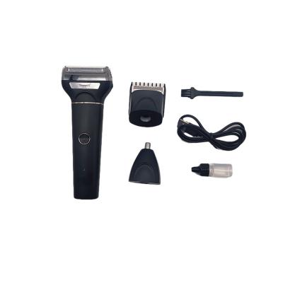 China Wholesale Price Twin Blade TrimmerX T23 3 in 1 Carbon Steel Multifunctional Electric Shaver Rechargeable for sale