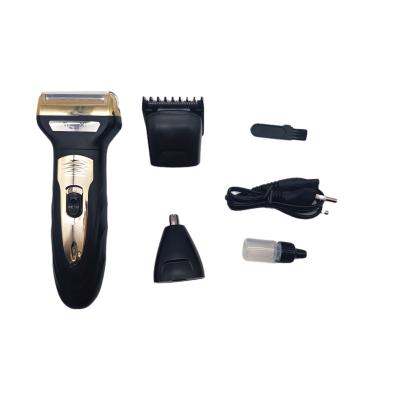 China TrimmerX 7217 Blade Twins Wholesale Price 3 In 1 Carbon Steel Multifunctional Electric Shaver Rechargeable for sale