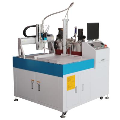 China Factory Durable Design Automatic Dispense AB Glue Epoxy Resin Doming Machine For Stickers Tags Key Chain for sale