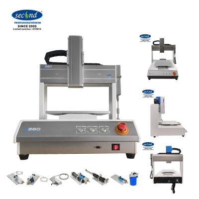 China PCB& LED& LCD made in china automatic industrial desktop glue robot smt glue dispenser machine for sale