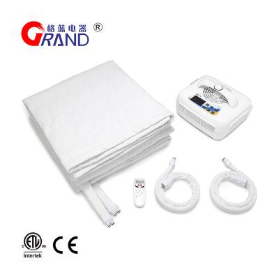 China Queen Size Contemporary Double Zone Control Electric Heating and Cooling Pad Cover for sale