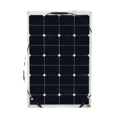 China 75W Flexible Solar Panel 12V Solpanel PV Solpanel Yacht Boat RV Painel Solar Module For Car RV Boat Battery Charger 005 for sale