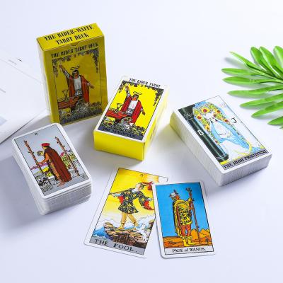 China Custom patterned mystery paper tarot CARDS with different sizes for sale