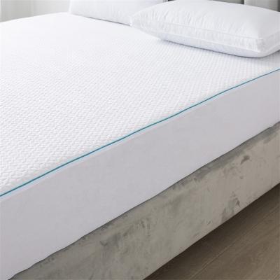 China 100% Waterproof Waterproof Mattress Cover Size, 3D Mattress Cover Air Bamboo Fabric Cooling Washable Breathable Soft Smooth Mattress Cover for sale