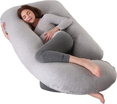 China Folded Pregnant Women Rest U Body Shaped Pregnancy Rest Washable Comfortable Pregnant Sleep Rest Pillow for sale