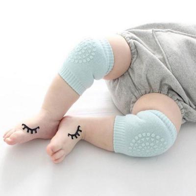 China Wholesale Washable Warm Anti-skid Knitting Crawling Knee Pads Baby Safety Protector Infant For Crawling for sale