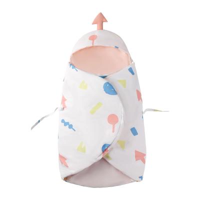 China New Arrival Soft Muslin Anti-Static Wrap Adjustable Infant Swaddle Blanket Baby Swaddle For Newborn for sale