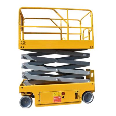 China Building Material Stores Self Propelled Mobile Hydraulic Scissor Lift Self Propelled Scissor Lift Plataforma Elevadora for sale