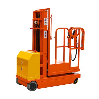 China Hotels Warehouse Electric Cargo Picking Work Platform Lift Order Picker for sale