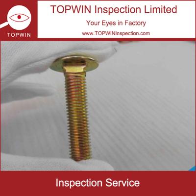 China China Third Party Inspection Machine Screw Inspection Services / Metal Inspection Company for sale