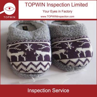 China Amazon FBA Third Party Inspection Service Winter Slippers Preshipment Inspection Services Inspection Company for sale